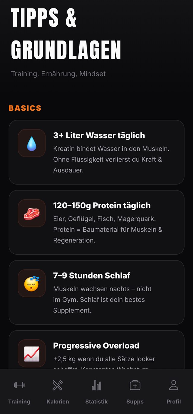 REMLIFT Coach – Tipps und Trainingsgrundlagen